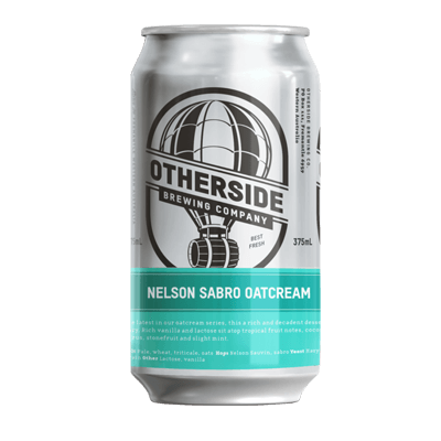 Otherside Nelson Sabro Oatcream IPA 375ml Can