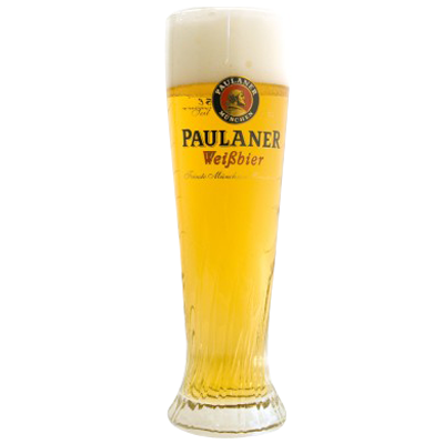 Paulaner Wheat Beer Glass