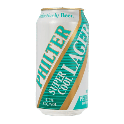 Philter Super Cool Lager 375ml Can