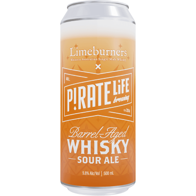 Pirate Life Barrel Aged Whisky Sour Ale 500ml Can