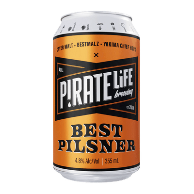Pirate Life Best Pilsner 355ml Can
