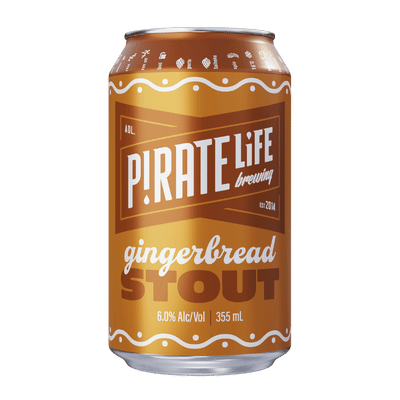 Pirate Life Gingerbread Stout 355ml Can
