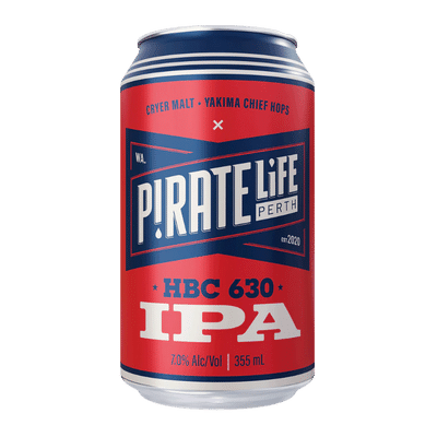 Pirate Life HBC 630 IPA 355ml Can