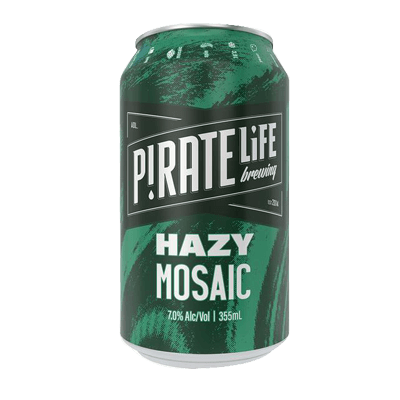 Pirate Life Hazy Mosaic IPA 355ml Can