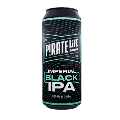 Pirate Life Imperial Black IPA 500ml Can