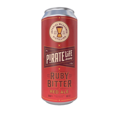 Pirate Life Ruby Bitter Red Ale 500ml Can