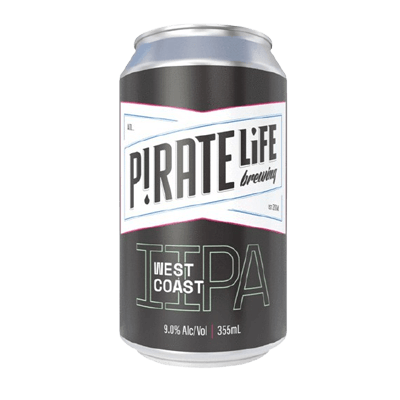 Pirate Life West Coast IIPA 375ml Can