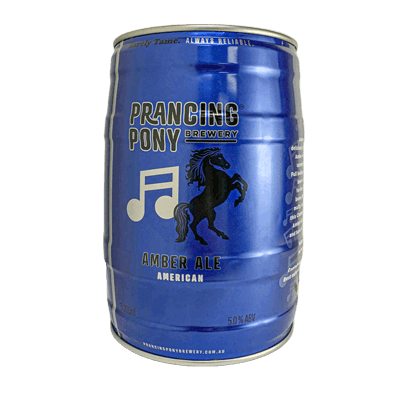 Prancing Pony Amber Ale 5L Mini Keg