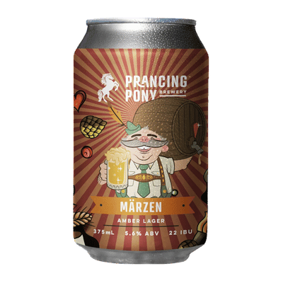 Prancing Pony Marzen Amber Lager 375ml Can