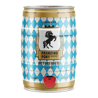 Prancing Pony Oktoberfest Helles Lager 5L Mini Keg
