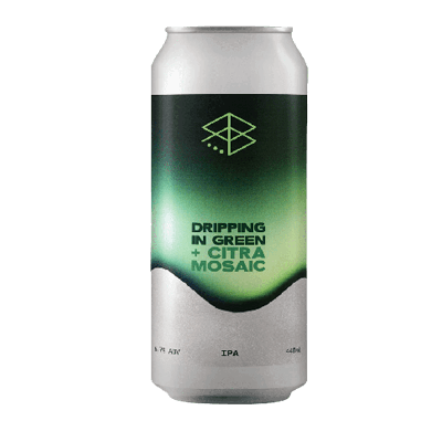 Range Brewing Dripping in Green Citra + Mosaic IPA 440ml Can
