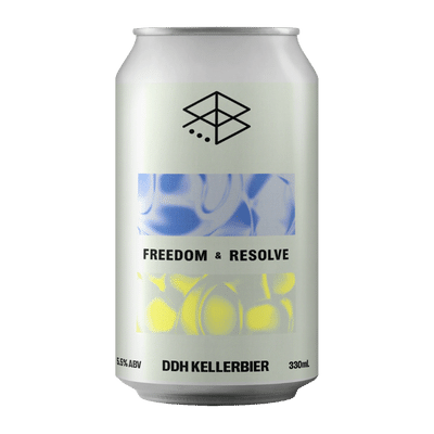Range Freedom & Resolve DDH Kellerbier 330ml Can