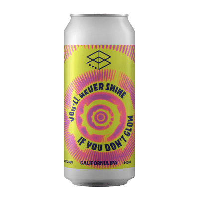 Range You'll Never Shine If You Don't Glow Cali IPA 440ml Can