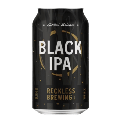 Reckless Black IPA 375ml Can