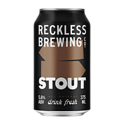 Reckless Stout 375ml Can