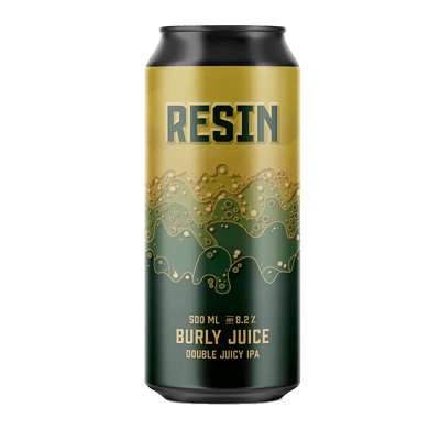 Resin Burly Juice Double IPA 500ml Can