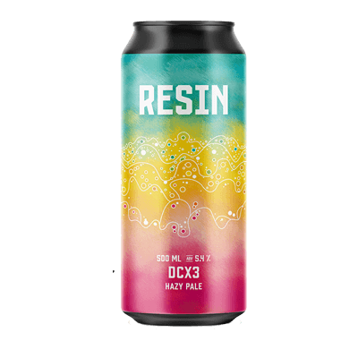 Resin DCX3 Hazy Pale Ale 500ml Can