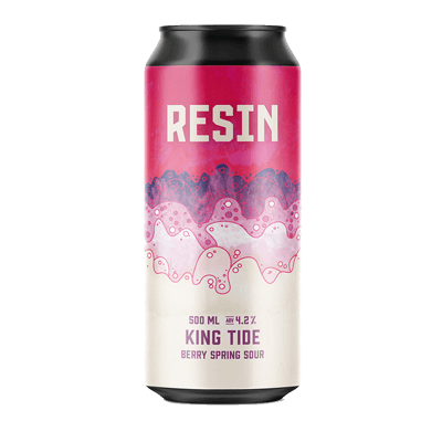 Resin King Tide Berry Spring Sour Ale 500ml Can