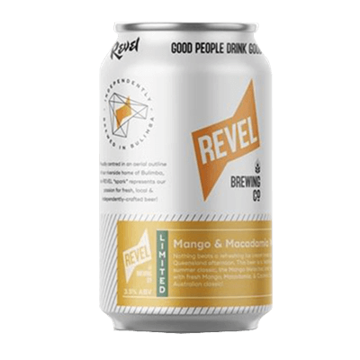 Revel Mango Macadamia Weiss Bar Sour