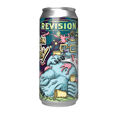 Revision Invitation To Party NE Hazy Double IPA 470ml Can
