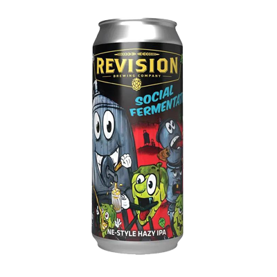Revision Social Fermentation Hazy IPA 473ml Can