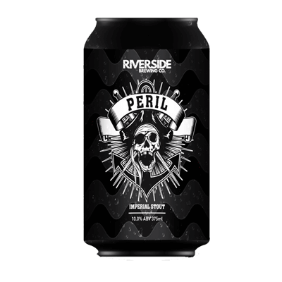 Riverside Black Peril Imperial Stout 375ml Can