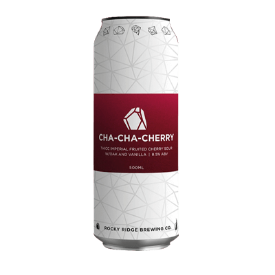 Rocky Ridge Cha Cha Cherry Fruited Pastry Sour 500ml Can