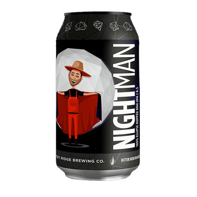 Rocky Ridge Night Man DIPA 375ml Can