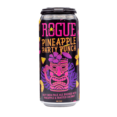 Rogue Pineapple Party Punch Hazy IPA 473ml Can