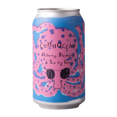 Sailors Grave x Hop Nation Commocean Mulberry, Blueberry & Sea Fig Gose 355ml Can