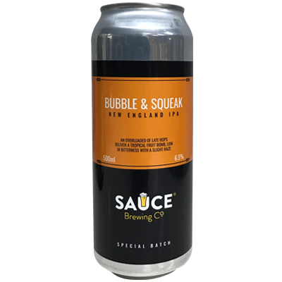 Sauce Brewing Bubble & Squeak New England IPA