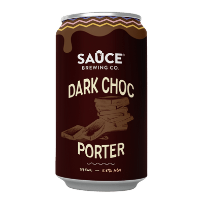 Sauce Dark Choc Porter 375ml Can