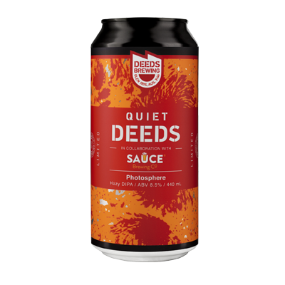 Deeds/Sauce Photosphere Hazy DIPA (1 Can Limit)