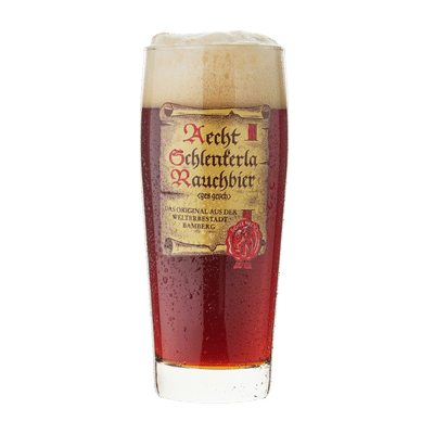 Schlenkerla Rauchbier Willi Belcher 500ml Glass