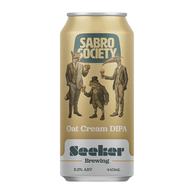 Seeker Sabro Society Oat Cream DIPA 440ml Can