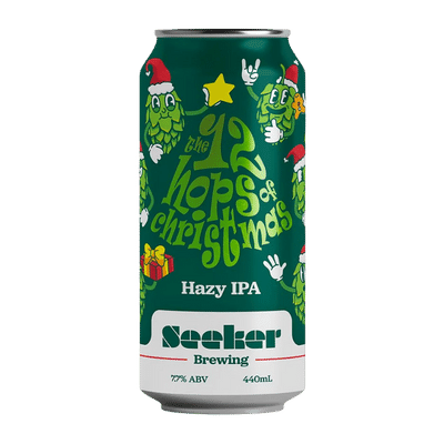 Seeker The 12 Hops of Christmas Hazy IPA 440ml Can