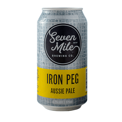 Seven Mile Iron Peg Aussie Pale Ale 375ml Can