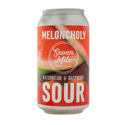 Seven Mile Meloncholy Watermelon & Raspberry Sour Ale 375ml Can