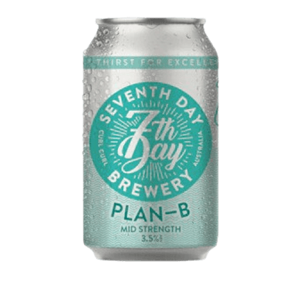 Seventh Day Plan B Mid Strength Lager