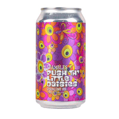 Shambles Push Th' Little Daisies Springtime IPA 375ml Can