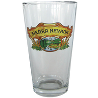 Sierra Nevada Pint Beer Glass