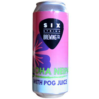Six String Aloha New England IPA with POG Juice