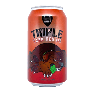 Six String Triple Dark Red IPA