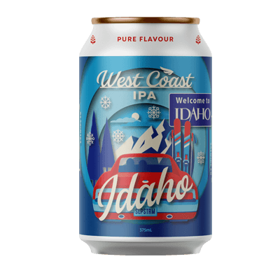 Slipstream Idaho West Coast IPA 375ml Can