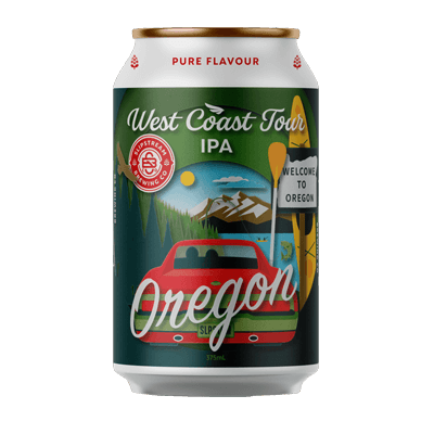 Slipstream West Coast Tour IPA: Oregon 375ml Can