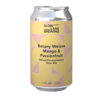 Slow Lane Botany Weisse Mango & Passionfruit Sour Ale