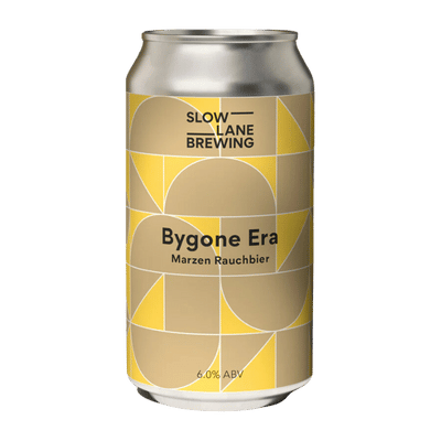 Slow Lane Bygone Era Marzen Rauchbier 375ml Can