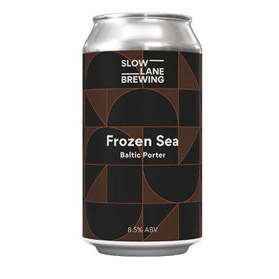 Slow Lane Frozen Sea Baltic Porter 375ml Can