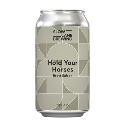 Slow Lane Hold Your Horses Brett Saison 375ml Can
