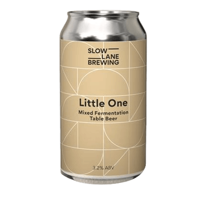 Slow Lane Little One Mixed Fermentation Table Beer 375ml Can